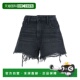 香港直邮Alexander 褲裝4D994038AD_V015女 牛仔短裤 Wang Logo