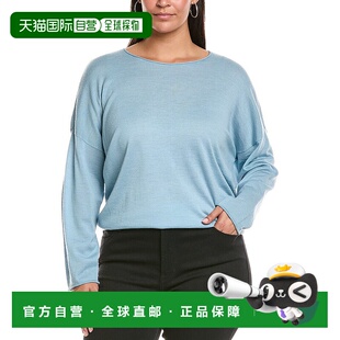 蓝色 Plus羊毛毛衣 美国奥莱直发 FISHER 自营EILEEN