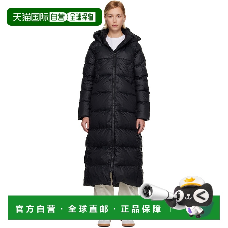 1h可退 香港直邮潮奢 Canada Goose 加拿大鹅 女士 黑色 Tonal La