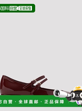 1h可退 香港直邮潮奢 Miu Miu 缪缪 女士 DECOLLETE 紫色小牛皮浅