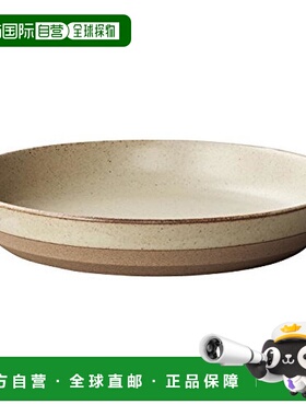 日本直邮KINTO厨房厨具CLK 151深款餐盘平底质感210mm米色29546