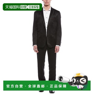 Grosvenor Gray Slim Jacket 美国奥莱直 自营Paisley black