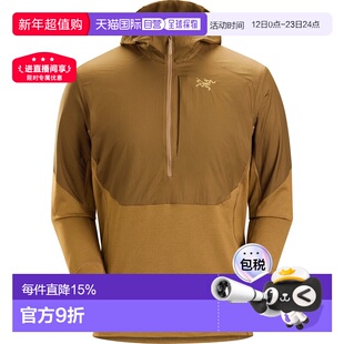 1h可退 加拿大直邮ARC'TERYX始祖鸟男士DELTA HYBRID HOODY半拉链