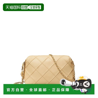 香港直邮TORY BURCH 女士斜挎包 169226700 AW2025 黄色 Fleming