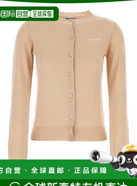 MIU MIU 女士针织毛衣 MMF878SOOO13KWF0627羊绒长袖开衫