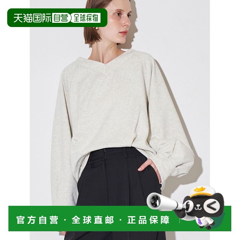 1h可退 日本直邮ELENDEEK 女装 宽松V领 落肩设计 立体剪裁 半袖T,女装/女士精品,T恤,淘宝优惠券,粉丝福利购,淘宝优惠卷