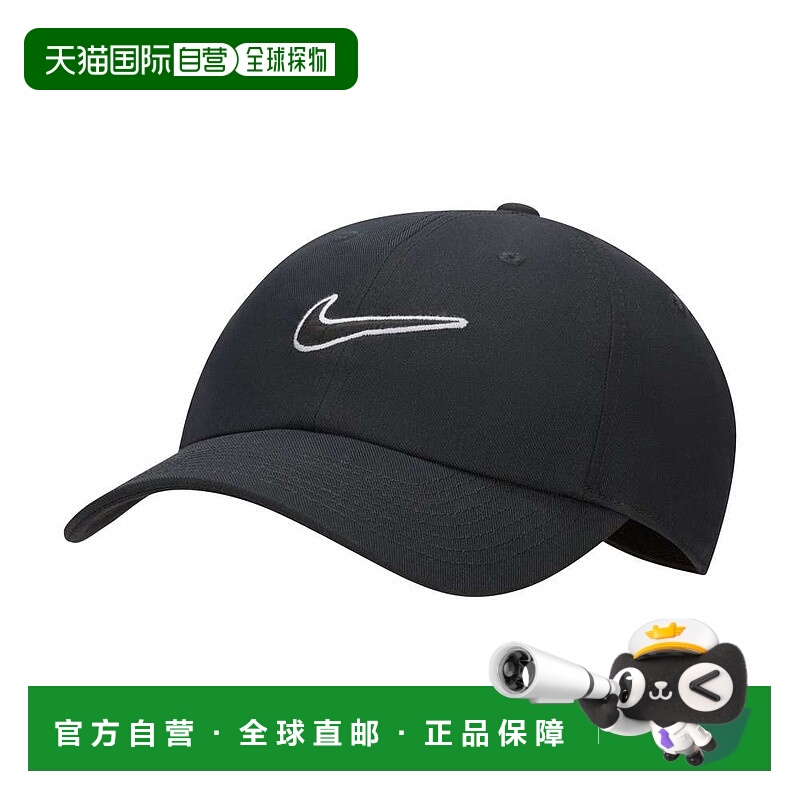 日本直邮Nike Club CB Swoosh 大帽 黑色/(黑色) njp-fb5369-010