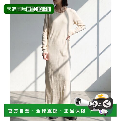日本直邮antiqua 女装 I型长款针织连衣裙 BH2001 【付后1h可退】