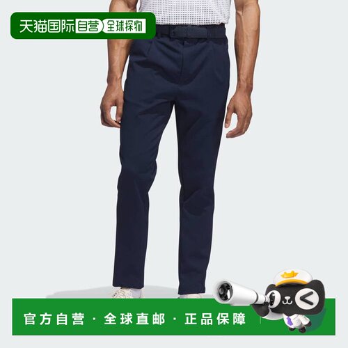 日本直邮Adidas/阿迪达斯舒适百搭简约纯色时尚高尔夫球服男款 JM