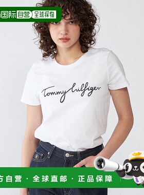 日本直邮TOMMY HILFIGER HERITAGE圆领印花T恤 TO3203EW05228半袖