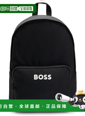 自营 Hugo Boss 男式 Catch 3.0 背包，黑色 - 黑色 美国奥莱直发