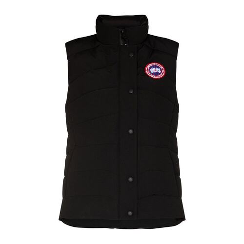 CANADA GOOSE 女士马甲 2836L9061 AW2025 黑色 Freestyle 马甲