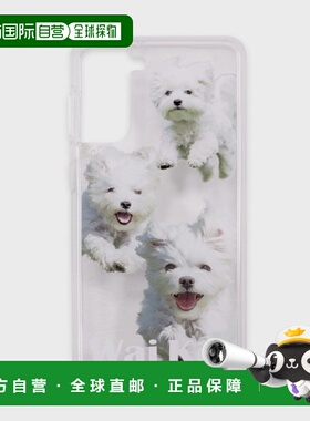 WAIKEI韩国小众设计师狗狗图案时尚日常手机壳YK22SSAC08