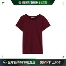 香港直邮潮奢 Rag & Bone 女士粗纺有机皮玛棉棉针织T恤