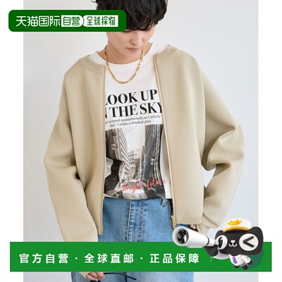 日本直邮BARNYARDSTORM 女装 宽松半拉链针织外套 金色拉链设计 6