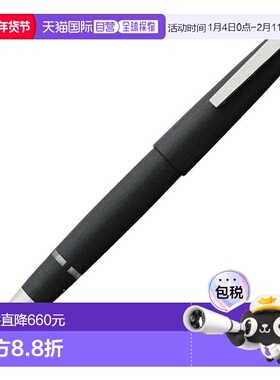 【日本直邮】Lamy凌美 钢笔 极细尖 2000 L01-EF 吸入式  黑笔尖