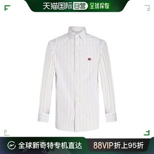 MRIB000299TR515 艾特罗 徽标条纹衬衫 男士 香港直邮潮奢 Etro