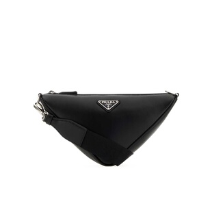 PRADA 男士斜挎包 2VH1552DDJVOLOF0002 AW2024 黑色
