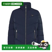 深蓝色 自营philipp plein加垫尼龙夹克 美国奥莱直发