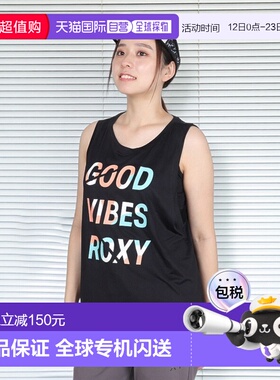 日本直邮ROXY 水陆两用速干UV防晒背心 GOOD VIBES [24FWRSL24452