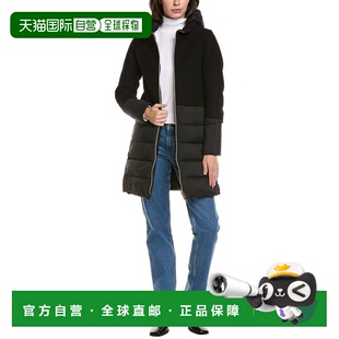 自营Herno Wool-Blend Down Jacket - black 美国奥莱直发