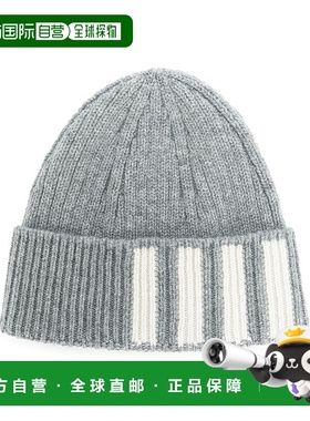 香港直邮THOM BROWNE 男士帽子 MKH009A00011055 CO 灰色 Thom Br