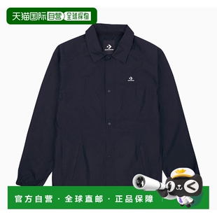 男款 夹克外套 黑色匡威 翻领徽标长袖 韩国直邮Converse