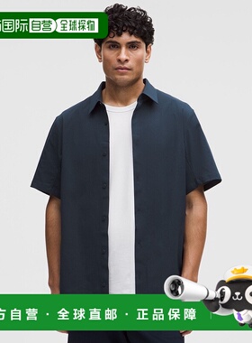 自营1h可退 欧洲直邮LULULEMON露露乐檬 Airing Easy 短袖衬衫