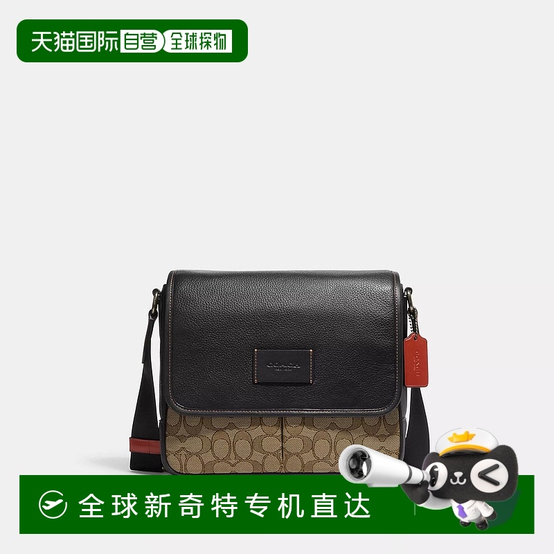 自营 Coach蔻驰/ Sprint 25 标志性单价包商务男包CE534包 【美国