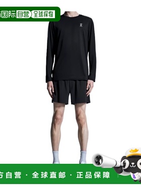 香港直邮ON RUNNING 男士运动套装 1MF10750553 SS2025 黑色 5