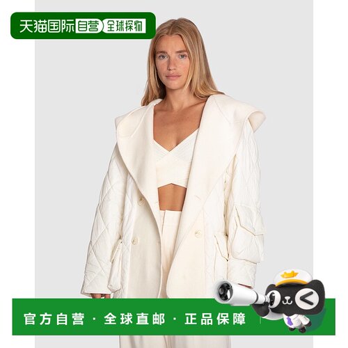 自营 belle & bloomOnly You绗缝实用夹克-白色 美国奥莱直发