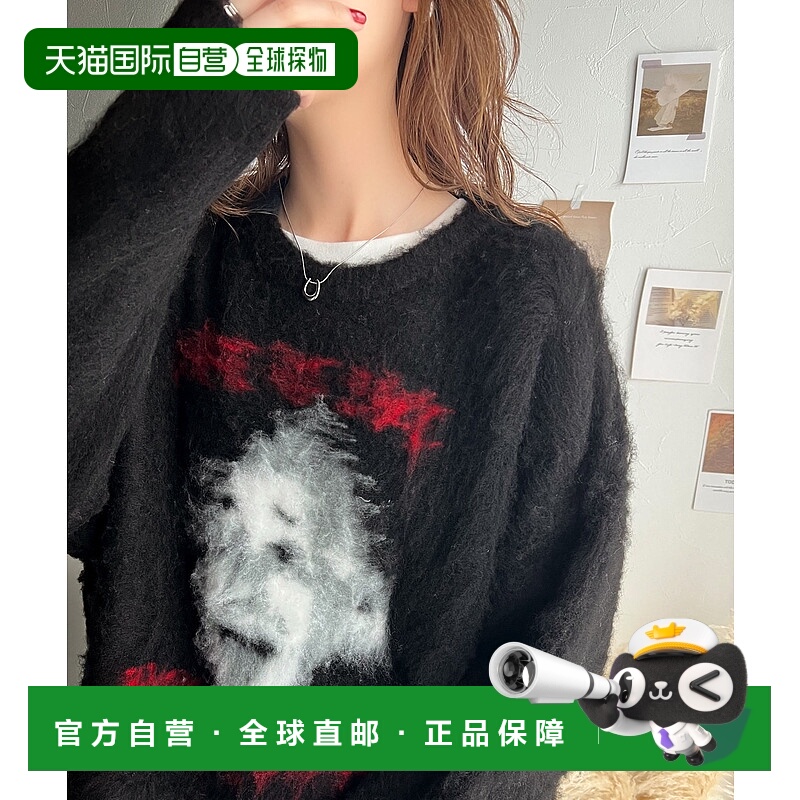 1h可退 日本直邮Classical Elf 女士人物图案起毛针织衫 ce102016