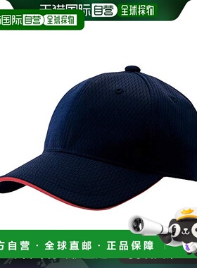 【日本直邮】捷多ZETT棒球帽 六角圆形 藏青色/红色 均码(56~59cm