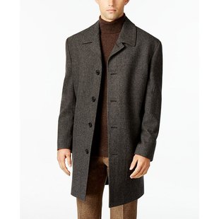 潮流防风 外套混纺大衣百搭简约日常时尚 美国直邮London Fog男士