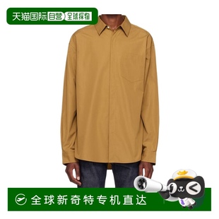 香港直邮CALVIN 男士 1h可退 KLEIN AW2 衬衫 81EM115CLASSICCAMEL