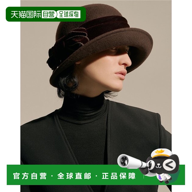 韩国直邮DAKS WOMEN ACC DBHE2FP04W3遮阳帽BROWN女士户外