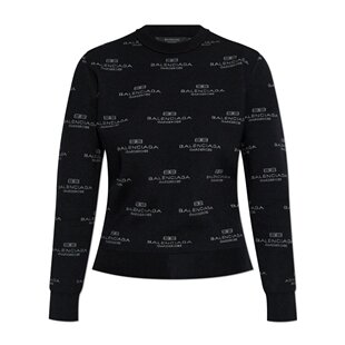 Balenciaga 巴黎世家 女士 长袖针织衫 812576T1724