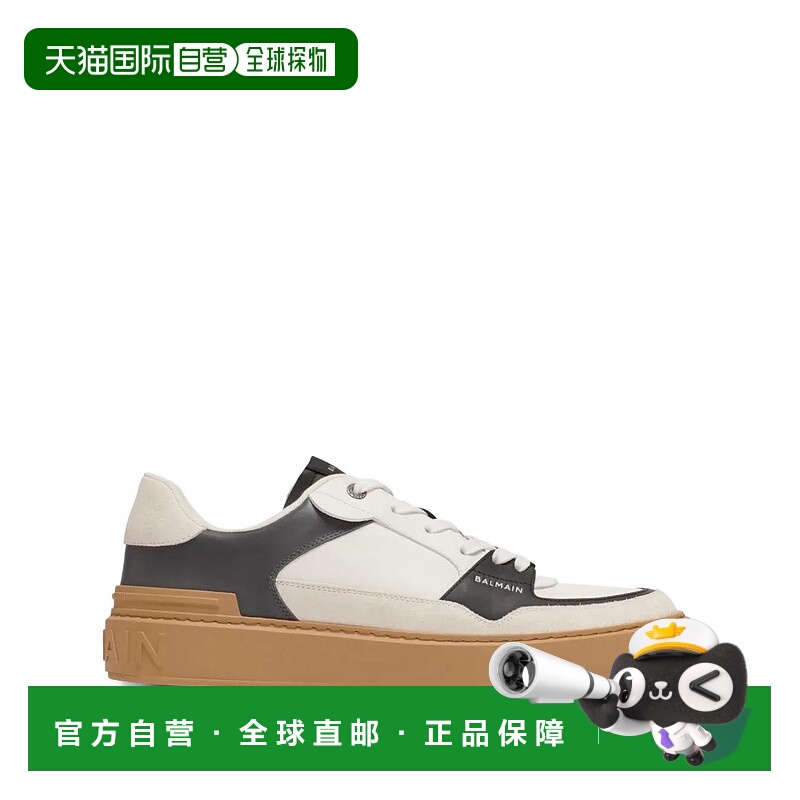 1h可退 香港直邮BALMAIN 男士运动鞋 FM1VI349LCOPYIF AW2025 棕