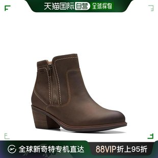 拉链防水短靴 其乐 Neva 女士 香港直邮潮奢 Clarks