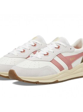 Gola Saturn 白色/珊瑚粉色/卡其色