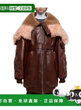 【99新未使用】香港直邮Prada 羊毛大廓形大衣 56A05811KD