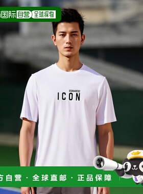 香港直邮DSQUARED2 男士T恤 S79GC0102D20020100 AW2024短袖