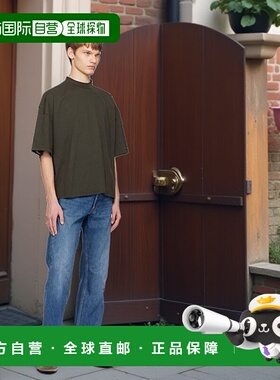 香港直邮THE ROW 男士T恤 289K291DVT AW2024 黑色 Dustin 圆领T