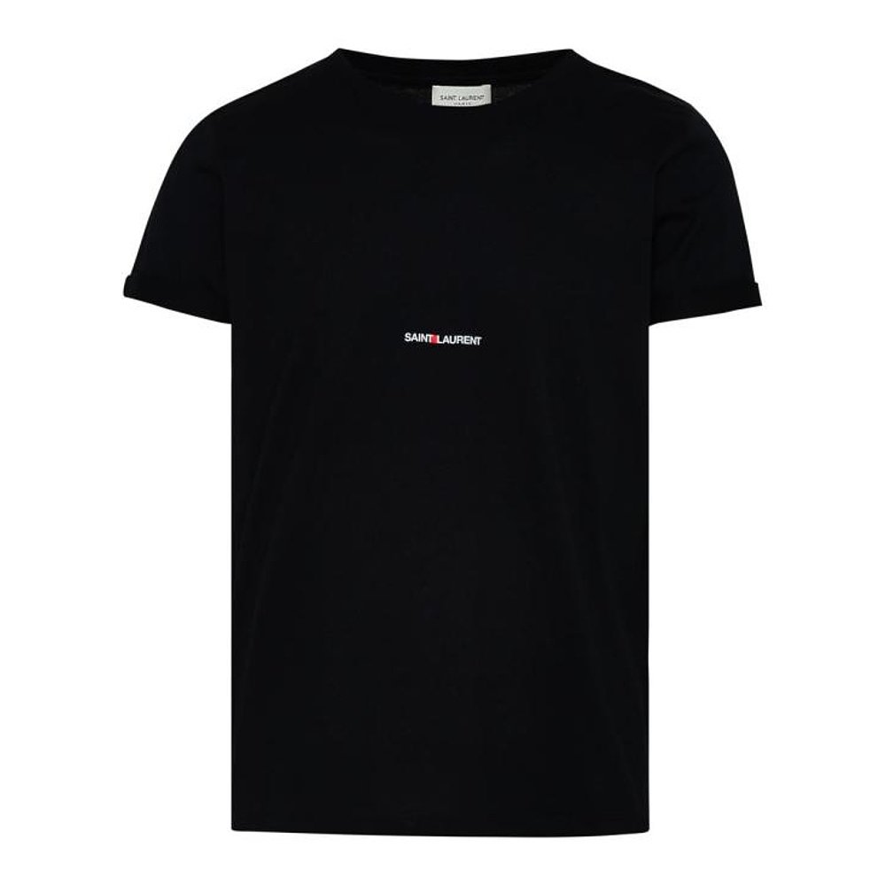 SAINT LAURENT23FW长袖T恤男464572 YB2DQ1000BLACK