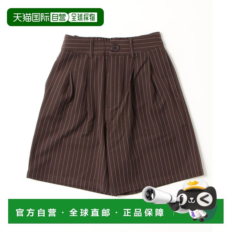 日本直邮ROSE BUD 女士高腰宽松短裤 双褶设计 213253031003,女装/女士精品,休闲裤,淘宝优惠券,粉丝福利购,淘宝优惠卷