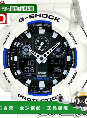 日本直邮GA-100B-7AJF 卡西欧 CASIO G-SHOCK 白色 白色 品牌 指