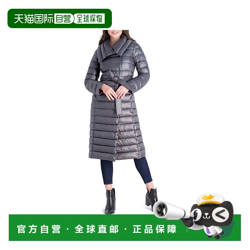 1h可退 【美国直邮】Via Spiga 女士绗缝长款羽绒服 P2787994 经