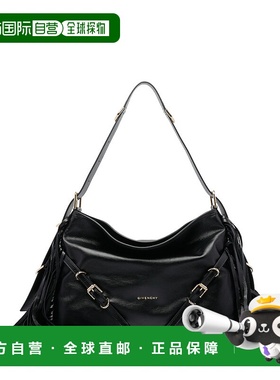 香港直邮GIVENCHY 女士单肩包 BB50SSB283001 CO 黑色 Voyou 中号