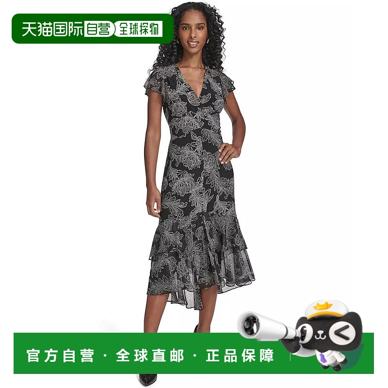 1h可退 【美国直邮】tommy hilfiger 女士 连衣裙