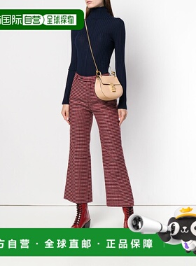 香港直邮CHLOÉ 女士休闲裤 C18APA100679I0 AW2025 花色 格纹九分